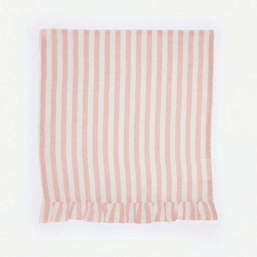 Image showing the Set of 2 Napkins, 40 x 40cm, Blush Frill product.