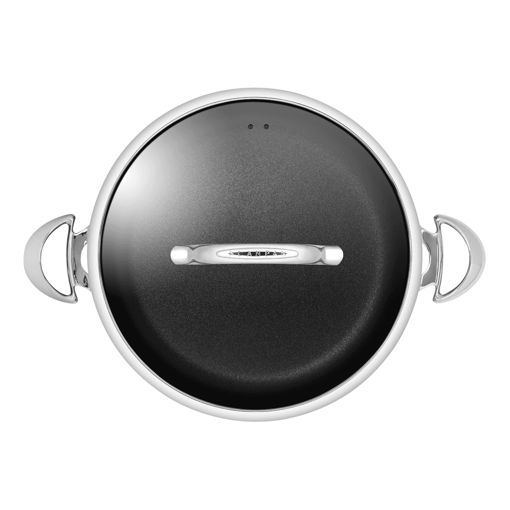 HaptIQ Chef pan with lid, Metallic